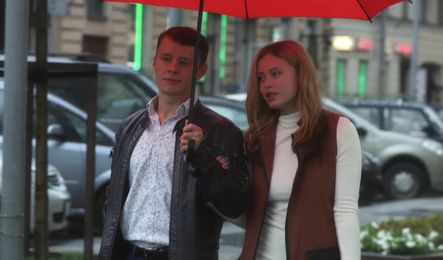 Романтическая прогулка закончилась сексом