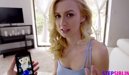 Сводный брат имеет сестру в порно от первого лица