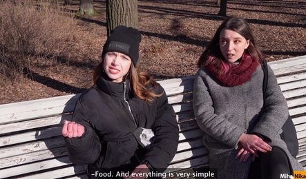 Молодая русская девушка повелась на секс