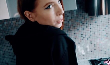 Не сдержался и соблазнил на секс свою рыжую девушку!