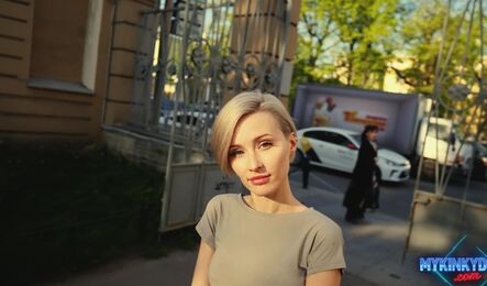 Романтическое свидание с красивой блондинкой закончилось сексом