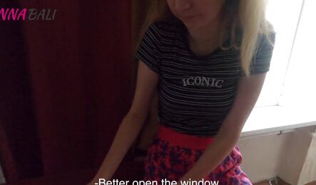 Разговоры с мужем по телефону во время измены - русское порно!