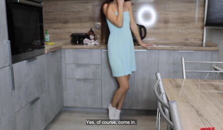 Зашел в гости к старой подруге и классно провел время у неё дома