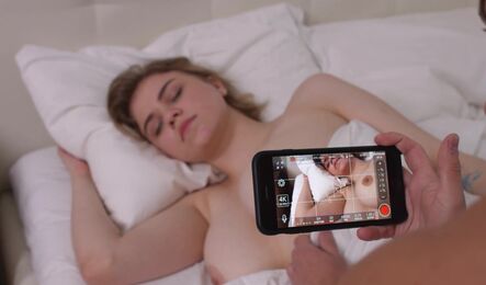 Русское порно с грудастой девушкой и ее приятелем