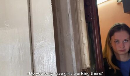 Выпила и потрахалась с клиентом с окончанием внутрь