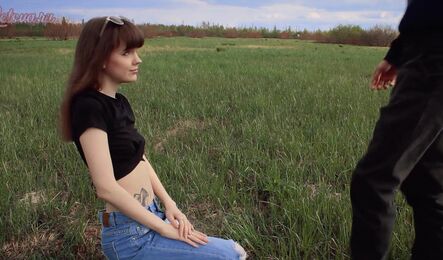 Как друг соблазнил русскую девушку на секс на природе