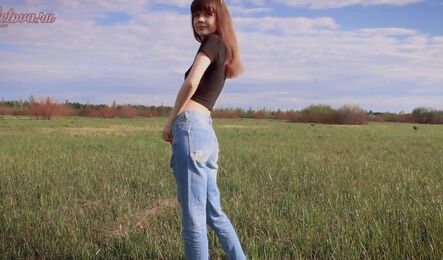 Как друг соблазнил русскую девушку на секс на природе