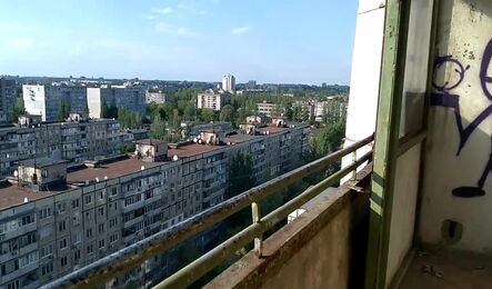 Любительский русский секс с подругой на балконе