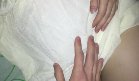 Пьяная подруга зашла на секс с соседом!