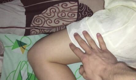 Пьяная подруга зашла на секс с соседом!