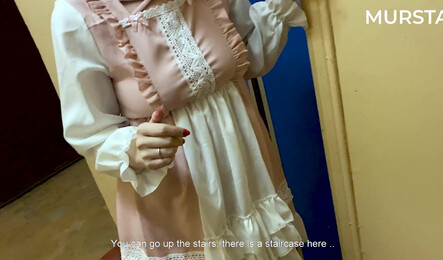 Как я развел незнакомку на секс - русское порно с разговором!