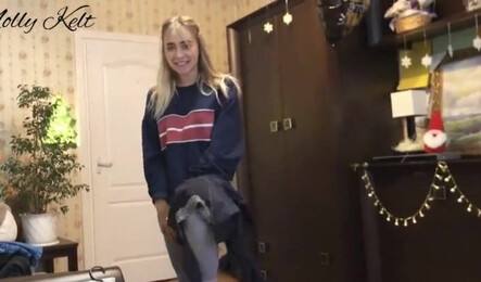 Трахнул подругу в позе раком и тем самым подготовил ее к свиданию с парнем!