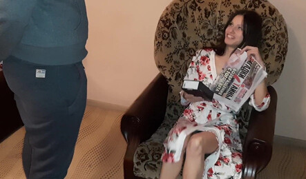 Куни для подруги за новый телефон!