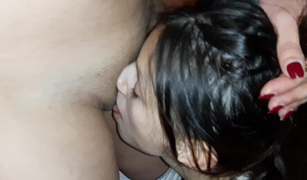 Куни для подруги за новый телефон!