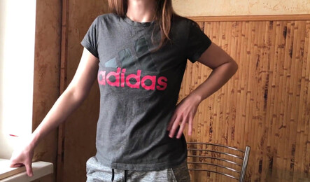 Сводная сестра разрешила брату подготовить ее к первому сексу!