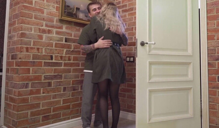 Свидание с русской девушкой закончилось супер сексом!