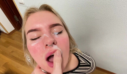 Пригласил домой молодую красотку после вечеринки в клубе и устроил афтепати!