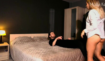 Дала молодому соседу, потому что давно не было секса!