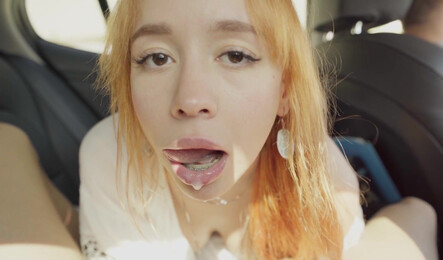 Поездка домой на такси закончилась сексом