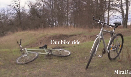 Нам страшно захотелось секса на природе со спермой в рот!