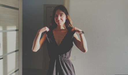 Прикупила новое белье для своего парня и теперь у нас секс!