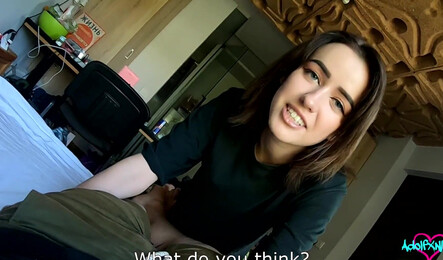 Сводная сестра не против секса с братом, но только за деньги